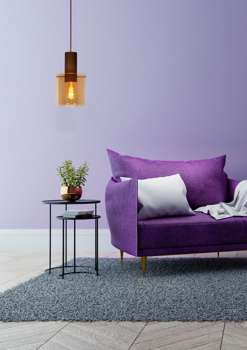 Lucide TOLEDO - Závesné svietidlo - Ø 20 cm - 1xE27 - Jantárová